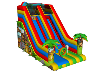 Jungle Slide 3m Platform (2 Lanes)