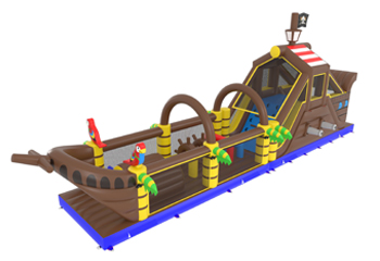 Pirateship Obstacle Course