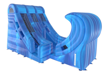 Extreme Curve Water Slide 3.75m Platform