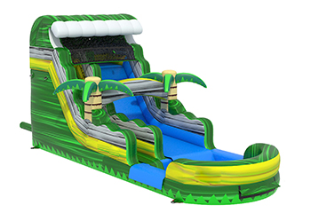 13.7ft Greeen Crush Water Slide