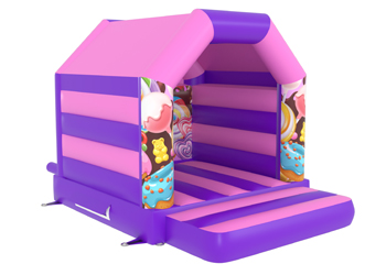 A Frame Candy Bouncy Castle