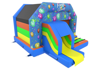 17x15ft Party Time Front Slide Combi