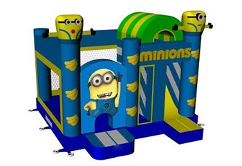 Slide Combo Minions Bouncy Castle