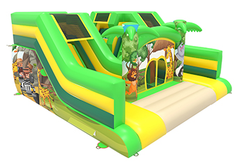 Fun City Jungle Park Bouncy Castle