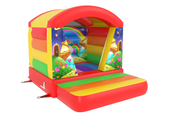 Unicorn Bouncy Castle With Roof