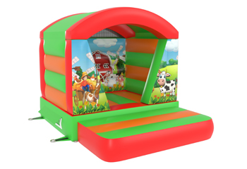 Farm Bouncy Castle With Roof