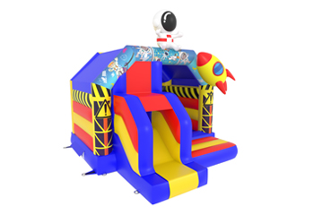 Slide Combo Space Bouncy Castle