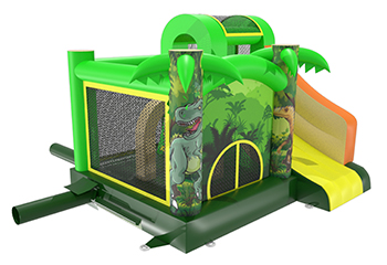 Slide Combo Jungle Bouncy Castle