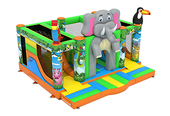 Multiplay Elephant Bouncy Castle