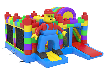 Lego Bouncy Castle Slide Combo