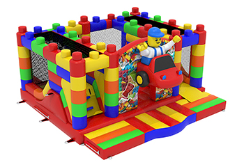 Multi Play Lego Bouncy Castle