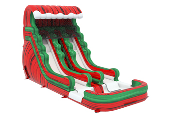 20ft Red/Green Marble Water Slide