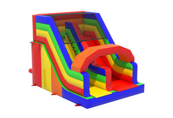 Multi Coloured Slide 1.5m Platform