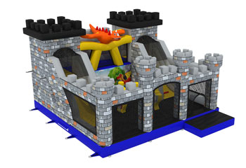 Funcity Dinosaur King Bouncy Castle