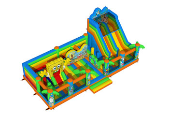 Funcity Cartoon Bouncy Castle