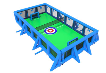 Football Arena With Volleyball Inside 2 IN 1 Game