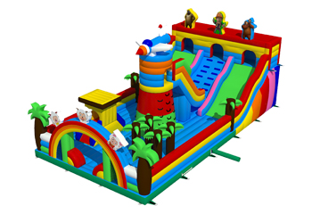 Funcity Happy Bear Bouncy Castle