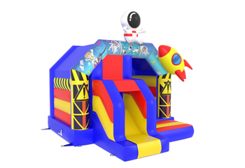 Slide Combo Space Bouncy Castle