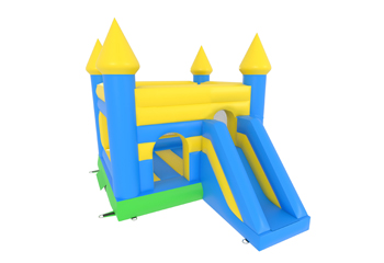 Slide Combo Blue&Yellow Bouncy Castle