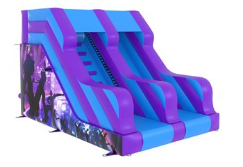 Disco Inflatable Slide 2.4m Platform