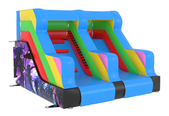 Disco Inflatable Slide 1.5m Platform