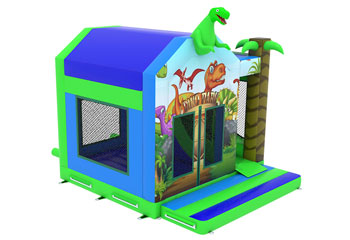 Slide Combo Dinosaur Bouncy Castle