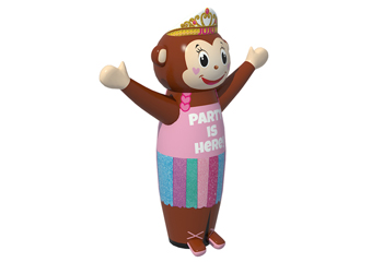 Monkey Advertising Character