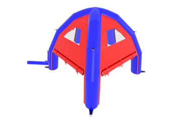 Spidertent blue/red