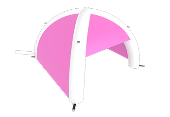 Spidertent pink/white