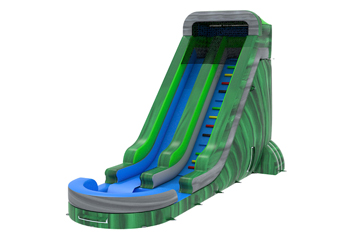 20ft Green/Blue Marble Water Slide