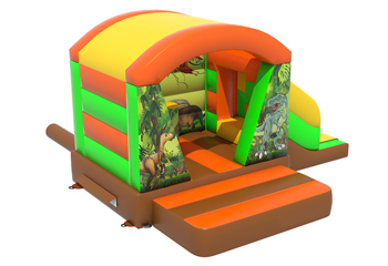 Slide Combo Dinosaur Bouncy Castle