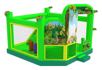 Slide Combo Snake Bouncy Castle