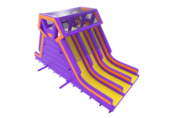 5K Challenge The Plummet Purple&Yellow 6m Platform