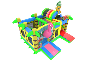 Multiplay Flamingo Bouncy Castle