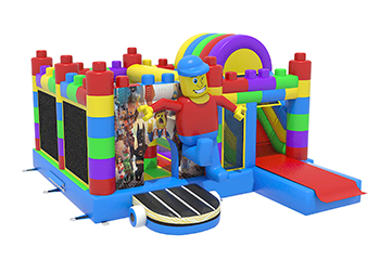 Multiplay Lego Bouncy Castle