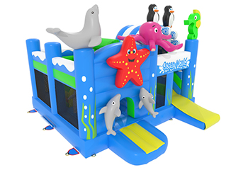 Multiplay Seaworld Bouncy Castle