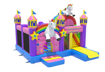 Multiplay Unicorn Bouncy Castle