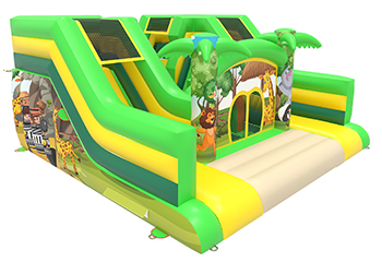 Fun City Jungle Park Bouncy Castle