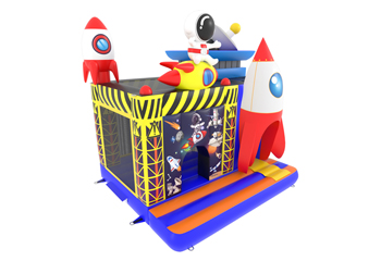 Space Bouncy Castle Slide Combo 03