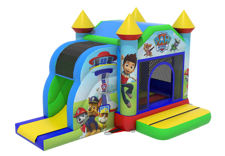 Slide Combo Paw Patrol Mini Bouncy Castle